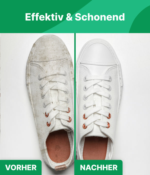 Sneaker Reiniger 250 ml mit Zubehör, natürliche Reinigung für alle Schuhe